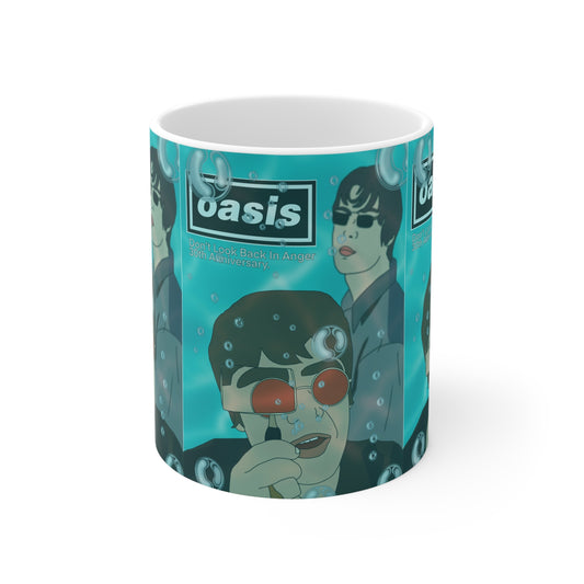 Oasis Don’t Look Back In Anger 30th Anniversary Mug | More Jam