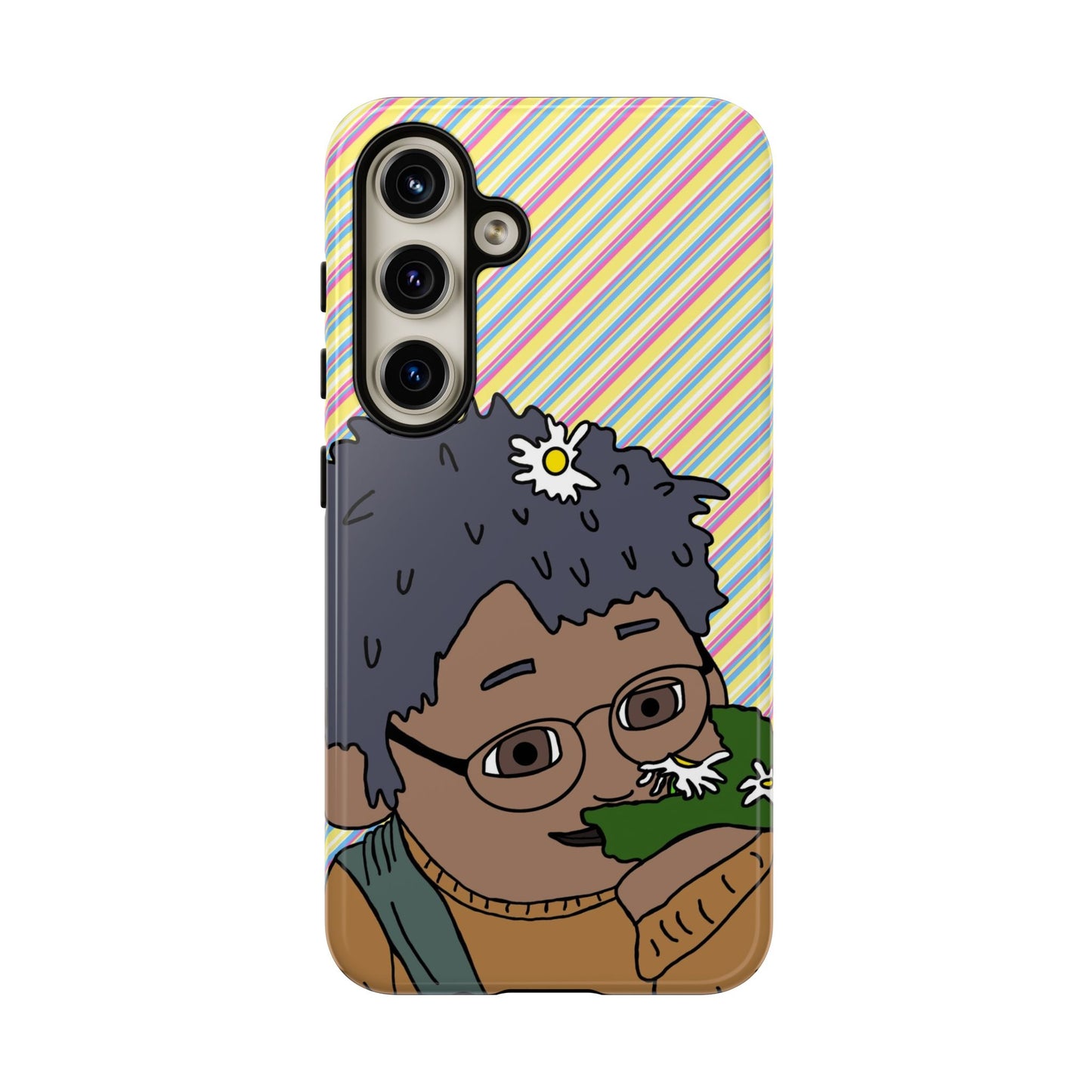 Cute Flowers Tom Phone Case —
