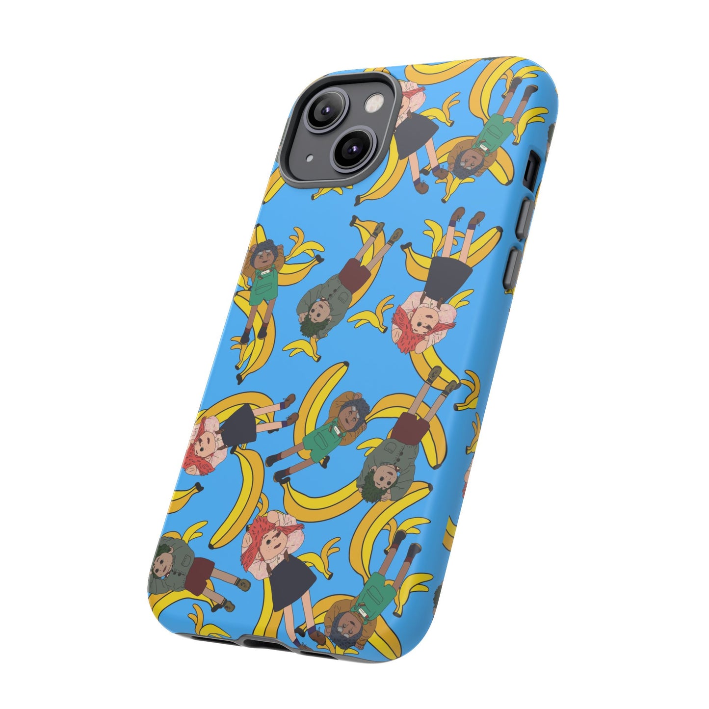 Banana Tots Pattern Phone Case — Cute Cartoon Phone Cover