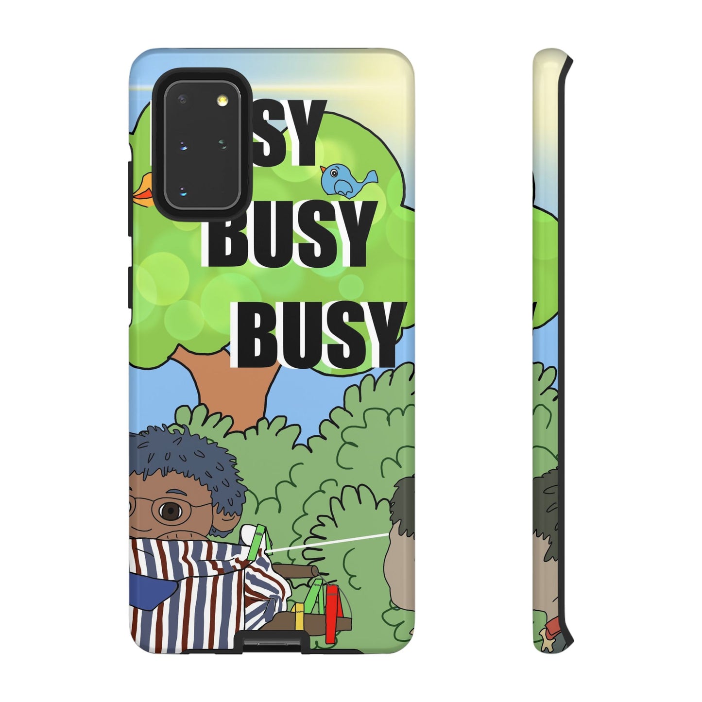 Phone Case — "Busy Busy Busy"