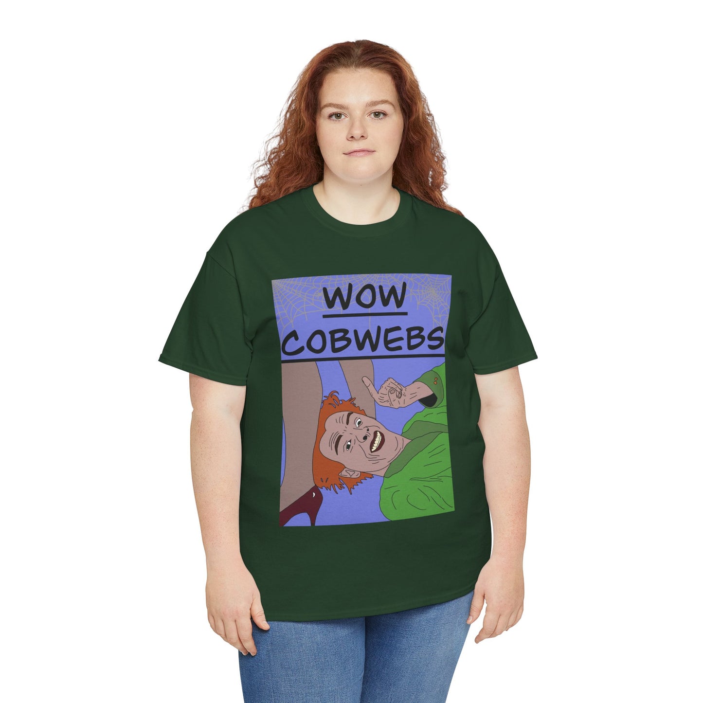 Drop Dead Fred T-Shirt — Funny "Wow Cobwebs" Retro Cartoon Tee