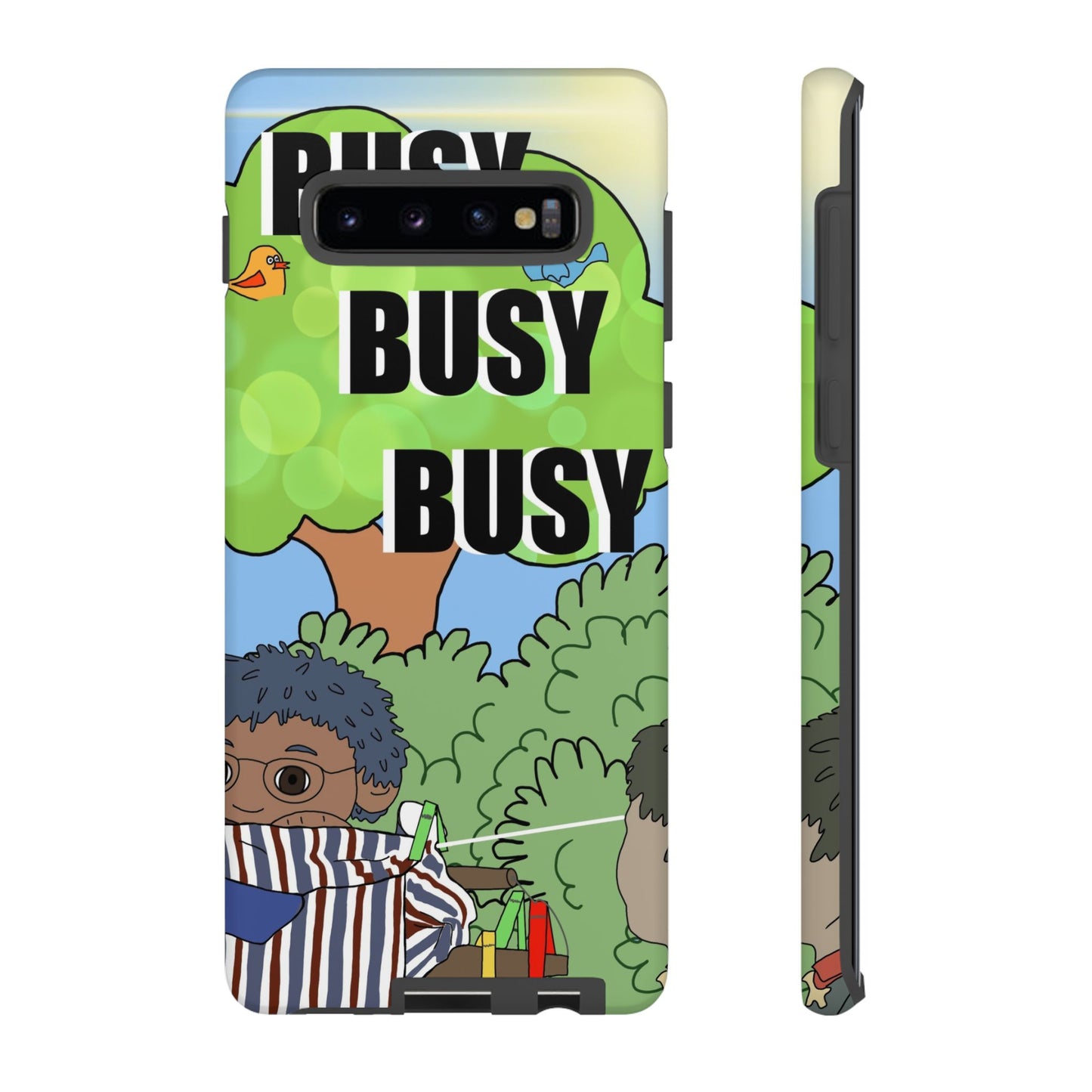 Phone Case — "Busy Busy Busy"