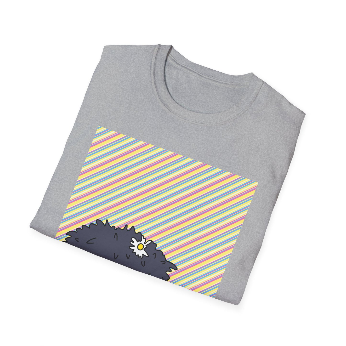 Retro T‑Shirt — Tom Sniffing Flowers Graphic Tee