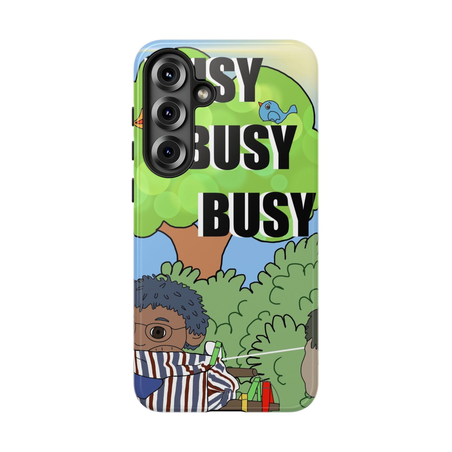 Phone Case — "Busy Busy Busy"
