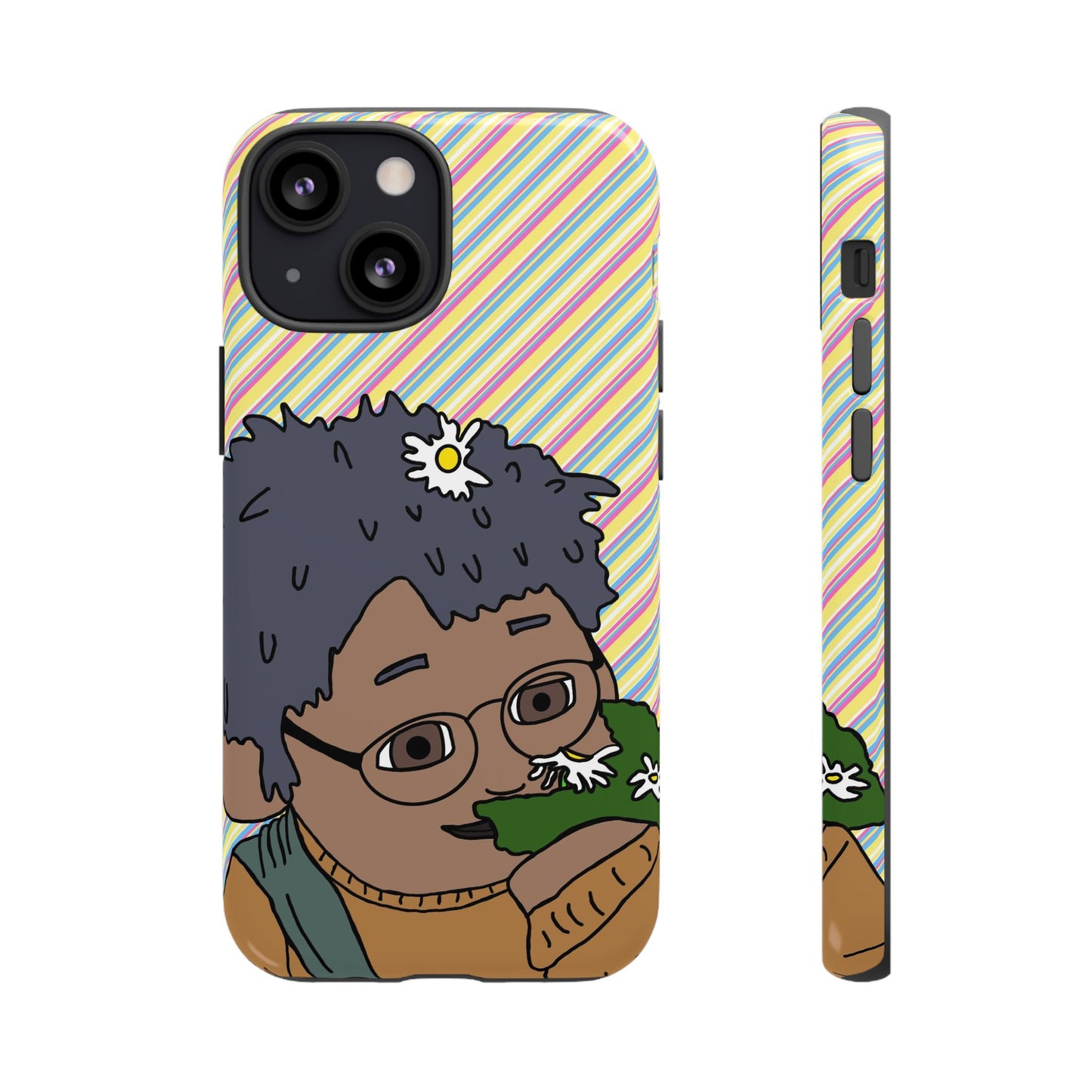 Cute Flowers Tom Phone Case —