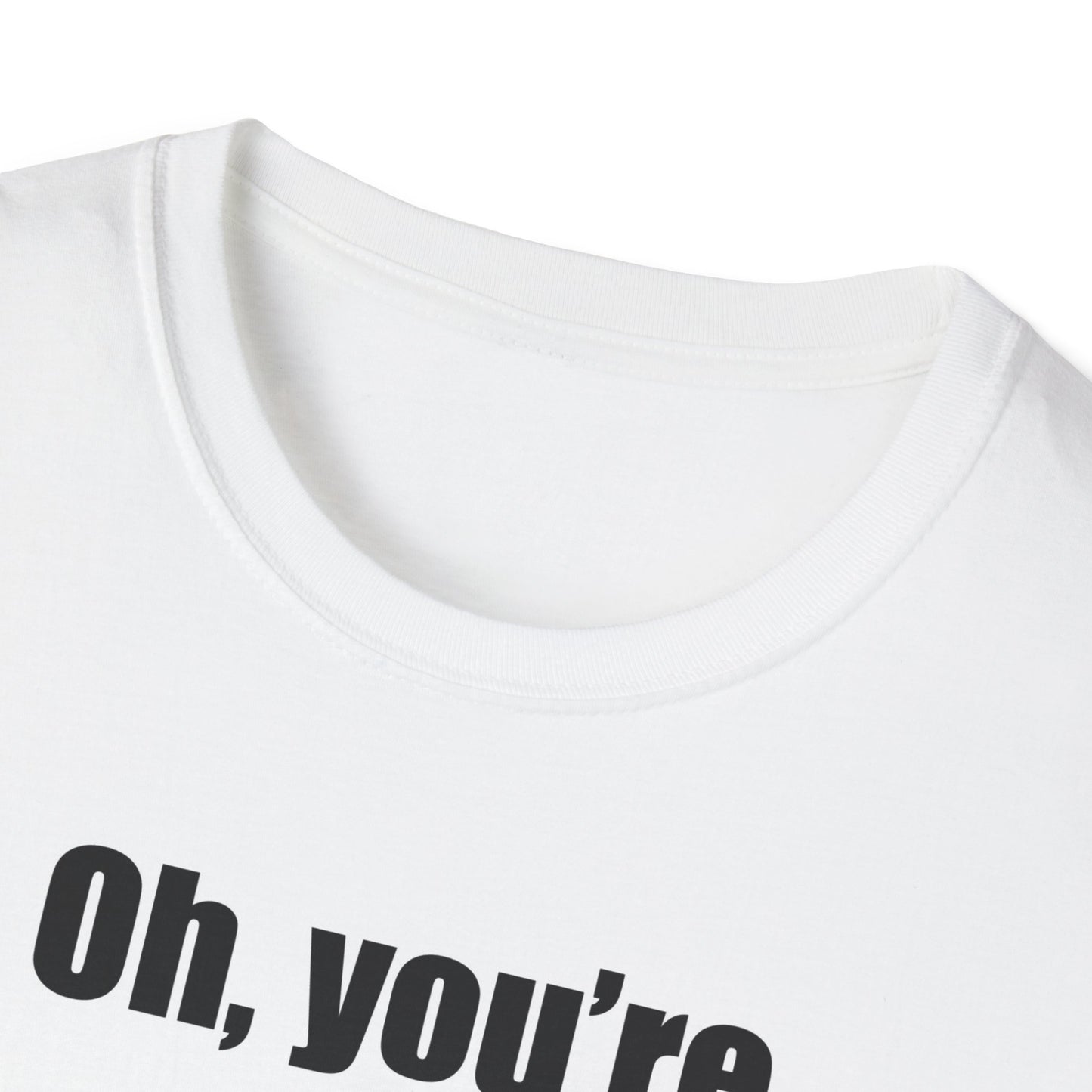 Gareth Keenan & David Brent T-Shirt — "Oh, you're hard"The Office Meme Graphic Tee