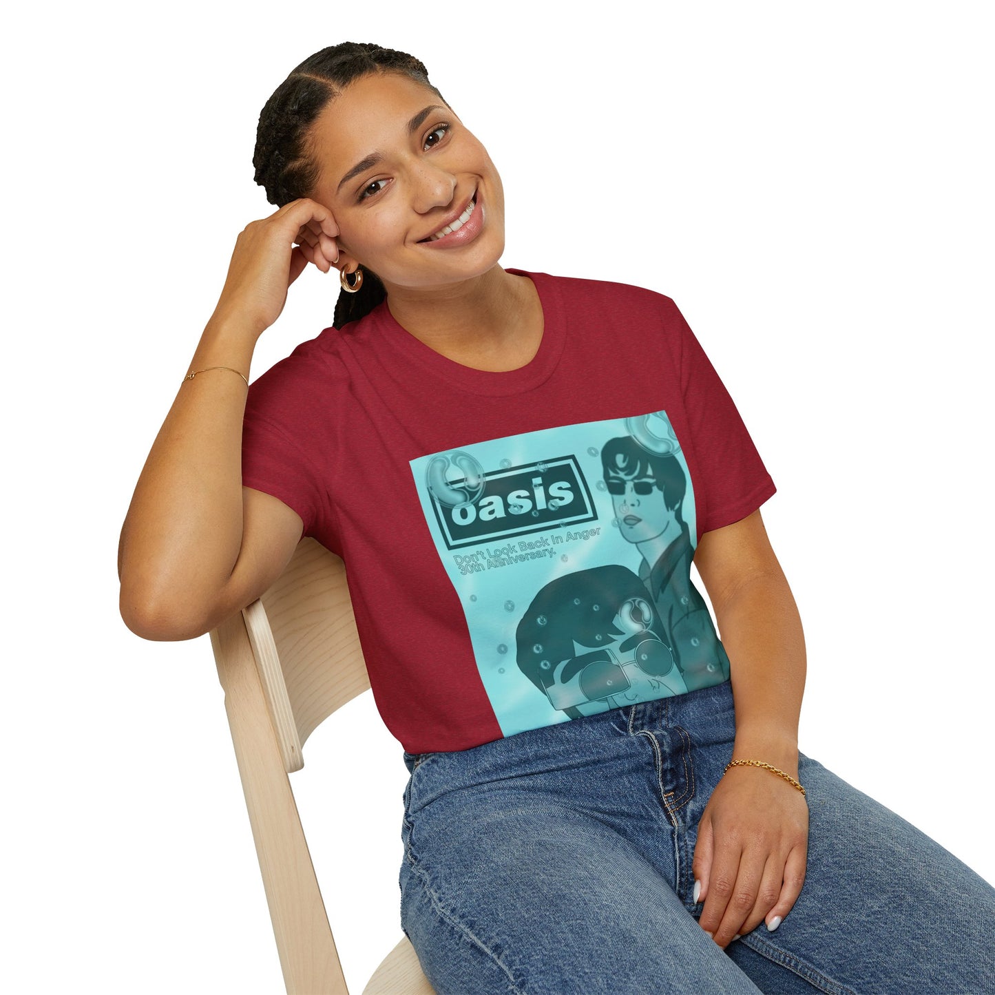 Oasis 30th Anniversary Don’t Look Back In Anger  T-Shirt | More Jam