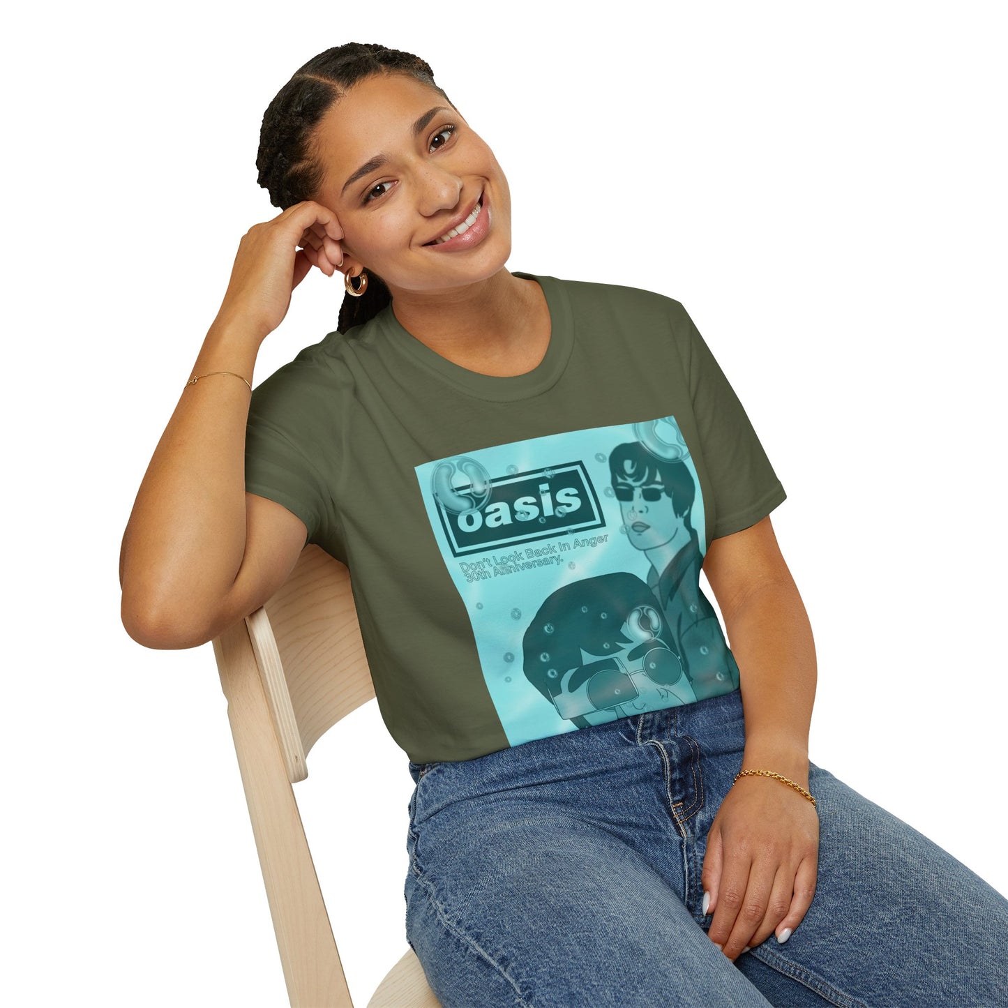 Oasis 30th Anniversary Don’t Look Back In Anger  T-Shirt | More Jam