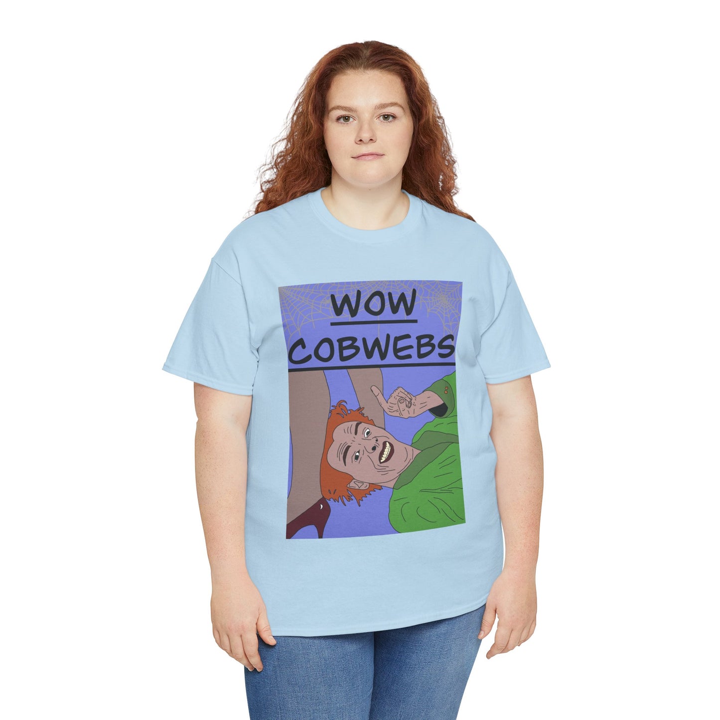 Drop Dead Fred T-Shirt — Funny "Wow Cobwebs" Retro Cartoon Tee
