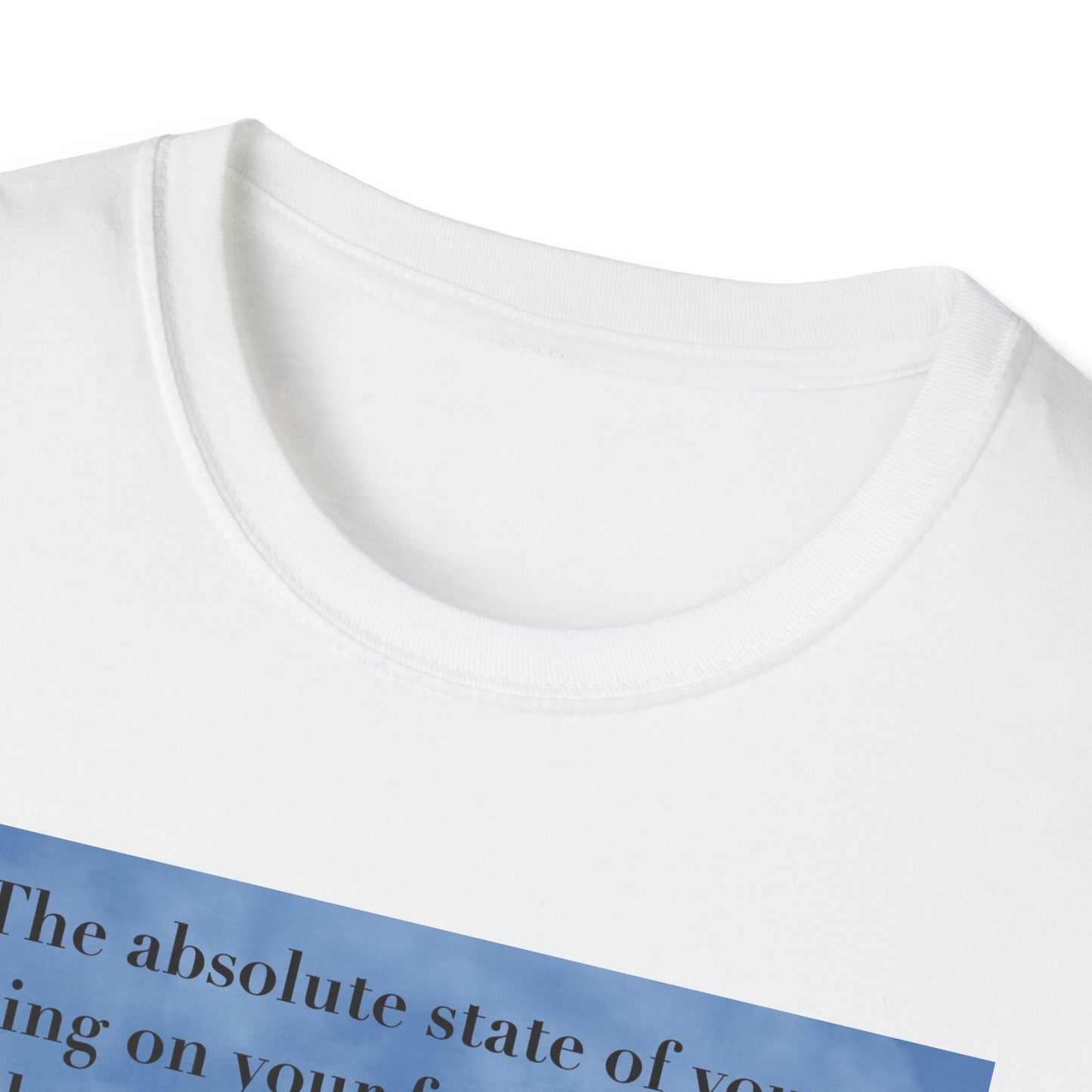 Funny David Attenborough Quote T-Shirt — Illustrated Elderly Man with Sarcastic Ocean Quote