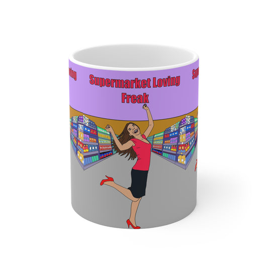 Supermarket Loving Freak | Funny Mug | More Jam