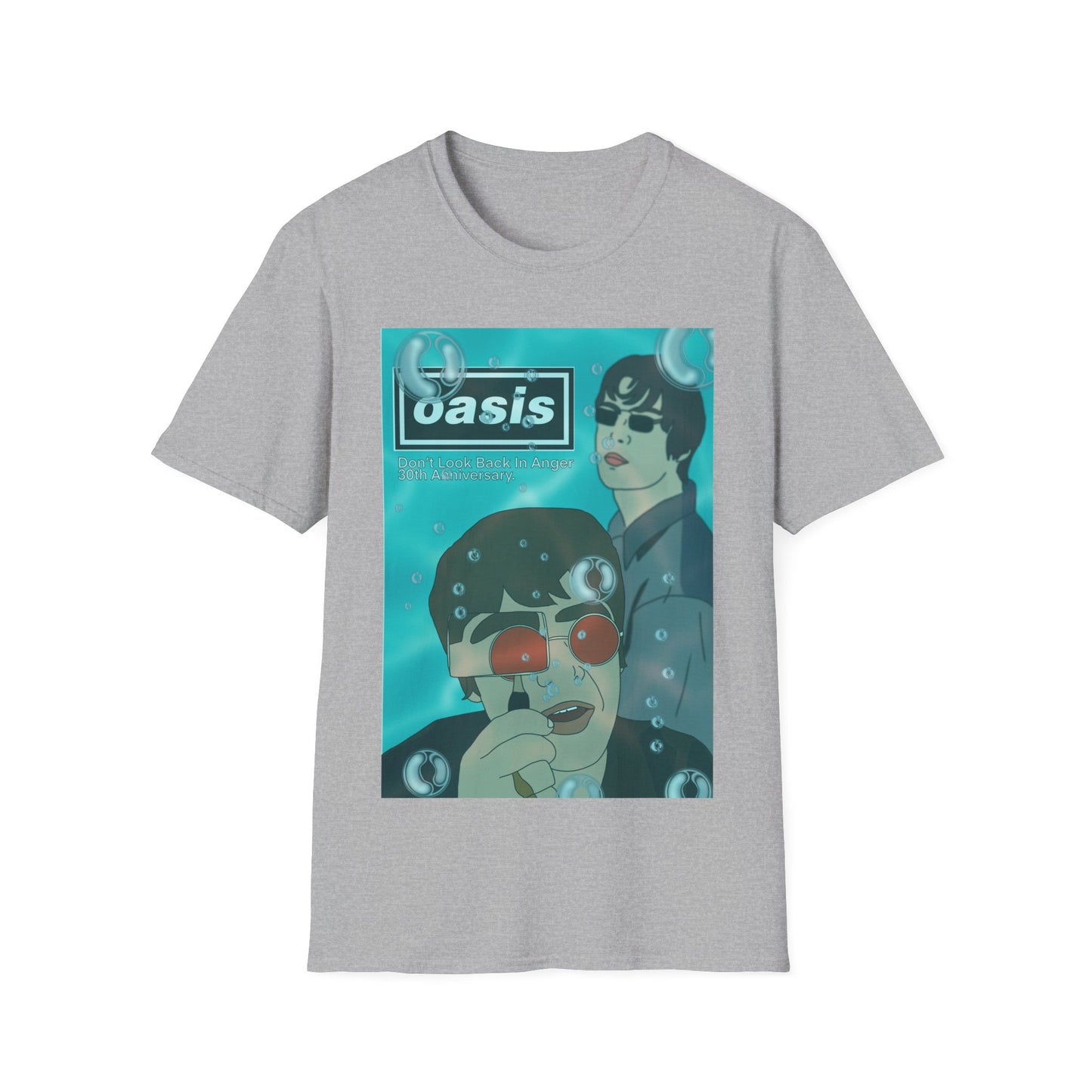 Oasis Don’t Look Back In Anger 30th Anniversary T Shirt | More Jam