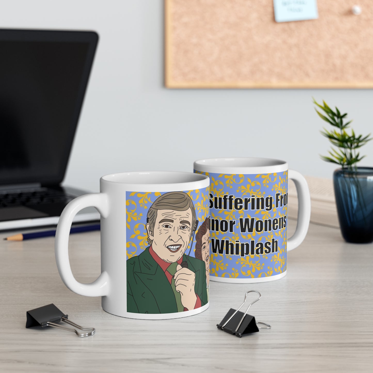 Alan Partridge & Lynn | Minor Women’s Whiplash Mug | More Jam