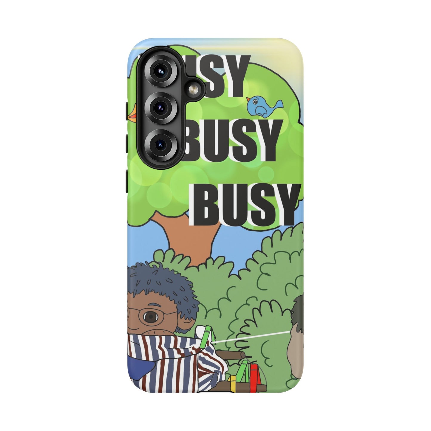 Phone Case — "Busy Busy Busy"