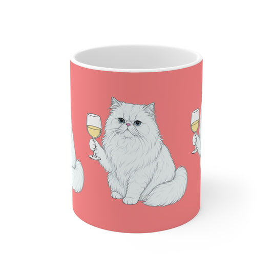 Persian Cat | Wine Mug | More Jam