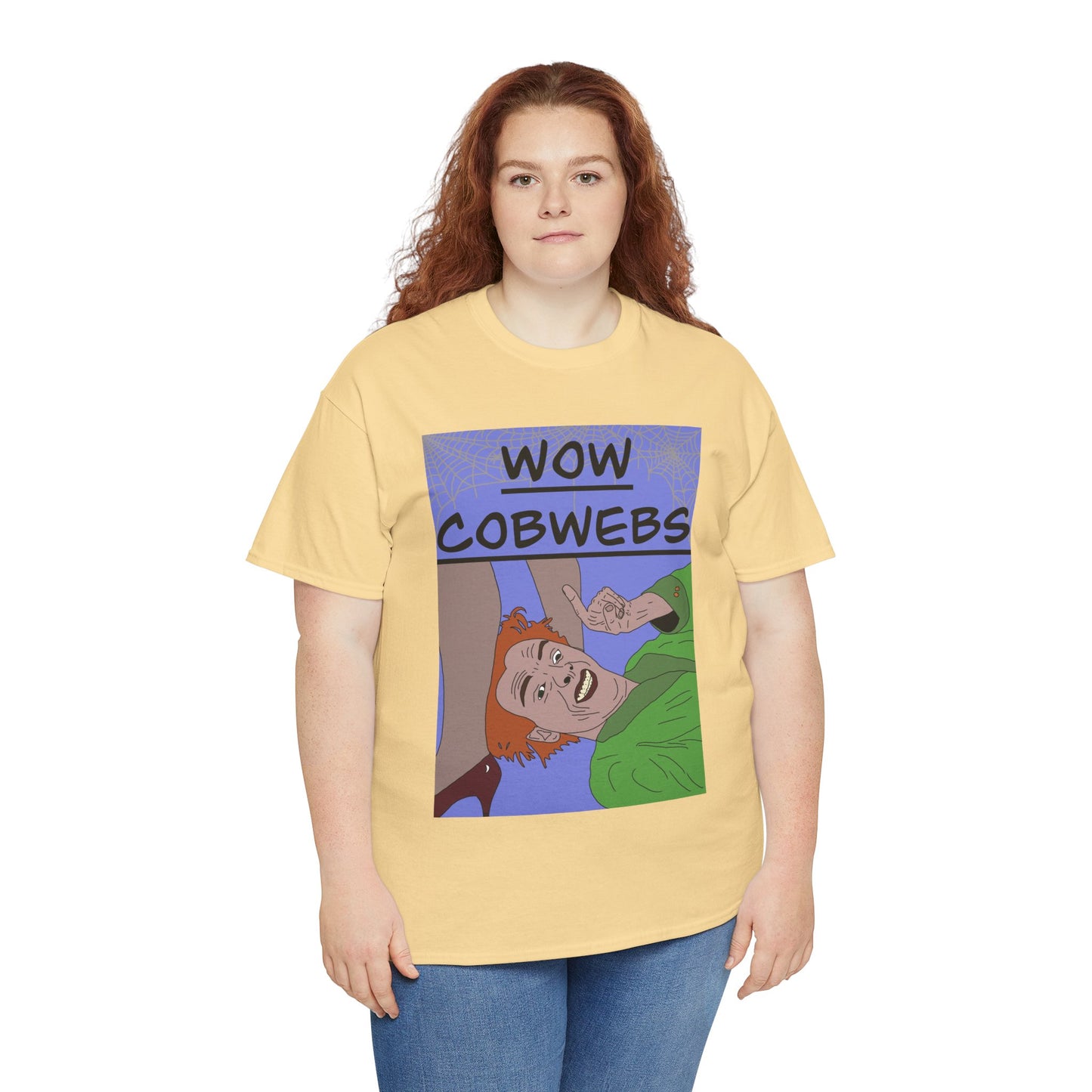 Drop Dead Fred T-Shirt — Funny "Wow Cobwebs" Retro Cartoon Tee