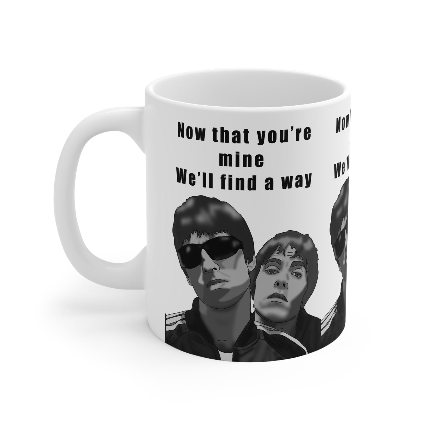 Oasis Lyrics Mug — Oasis Slide Away "I Dream of You and All the Things You Say"