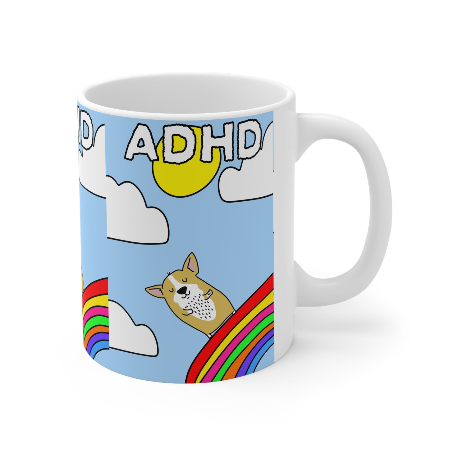 ADHD Dog | Neurodivergent Mug | More Jam