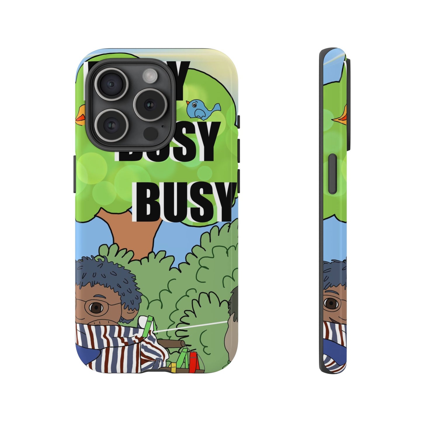 Phone Case — "Busy Busy Busy"