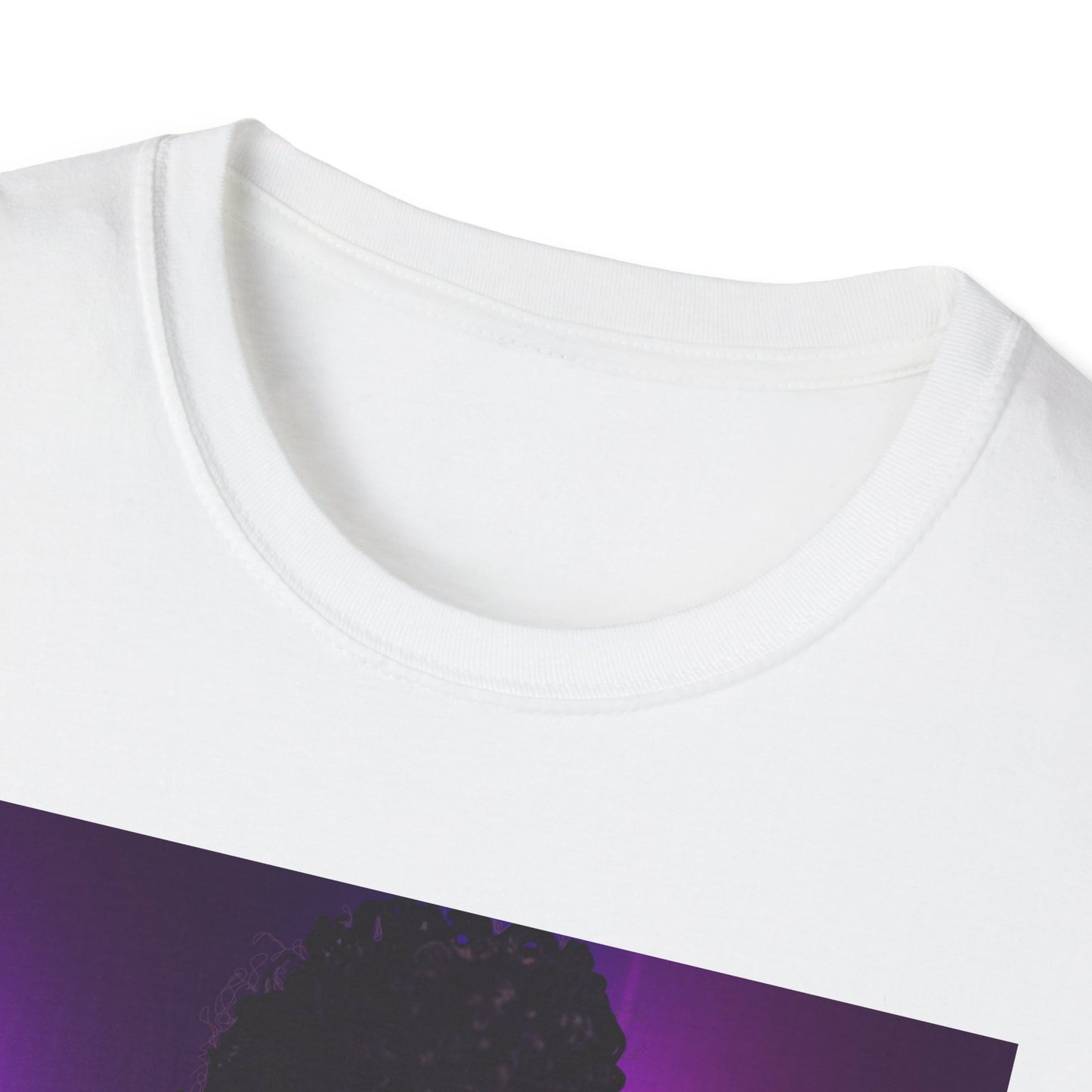 Purple Icon Portrait T-Shirt Prince