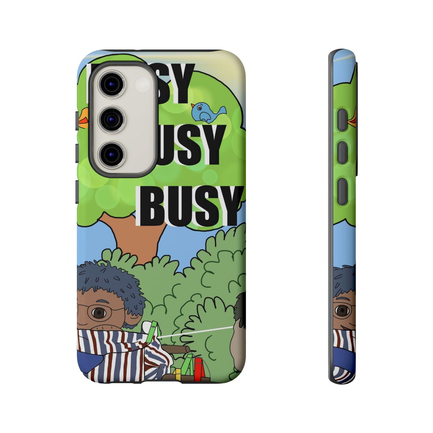 Phone Case — "Busy Busy Busy"
