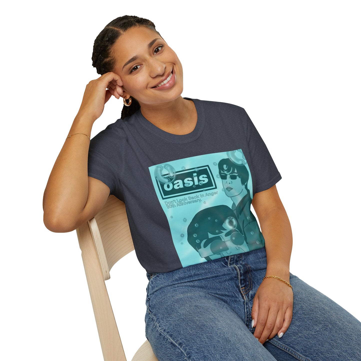 Oasis 30th Anniversary Don’t Look Back In Anger  T-Shirt | More Jam