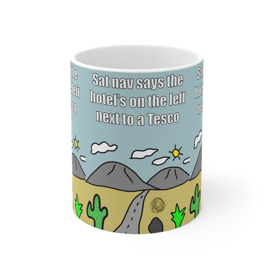 Sat Nav | Funny Mug | More Jam