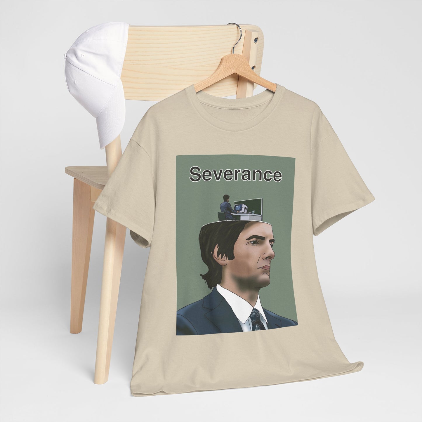 Severance Tee — Minimalist TV-Series Graphic T-Shirt
