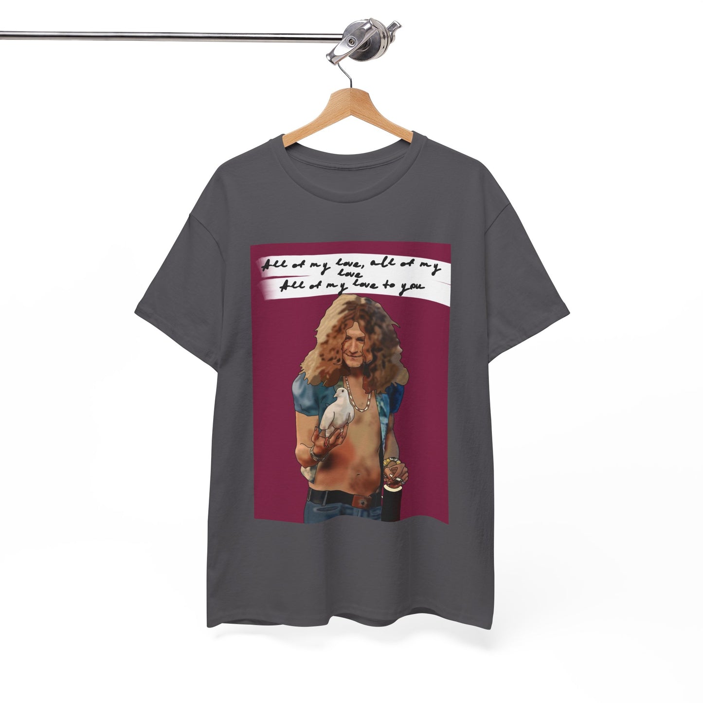 Robert Plant Led Zeppelin lyrics t shirt