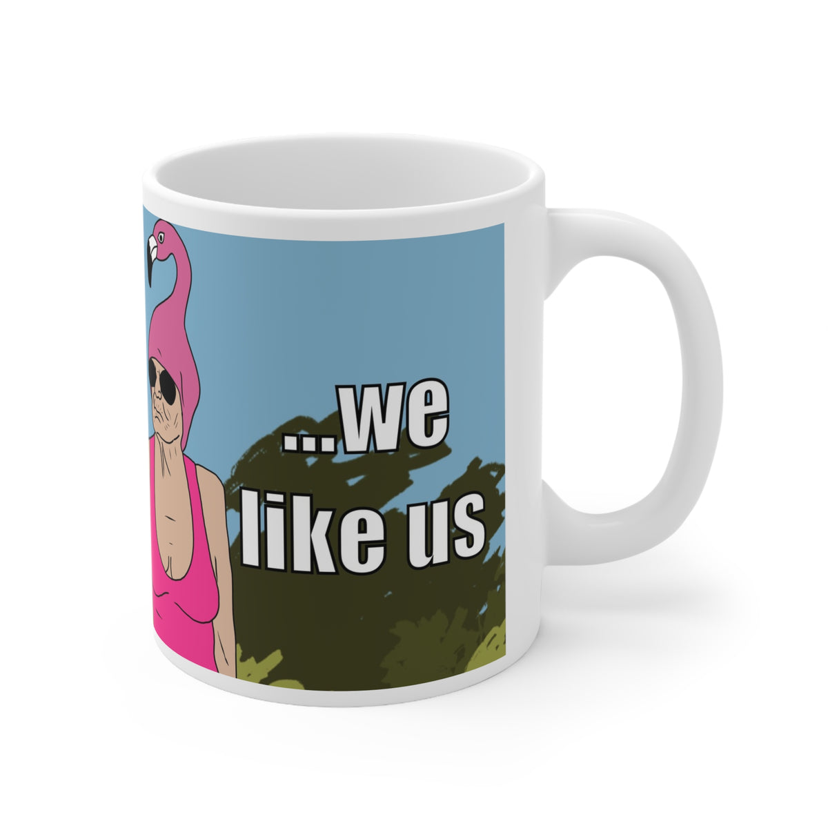 Besties We Like Us Mug