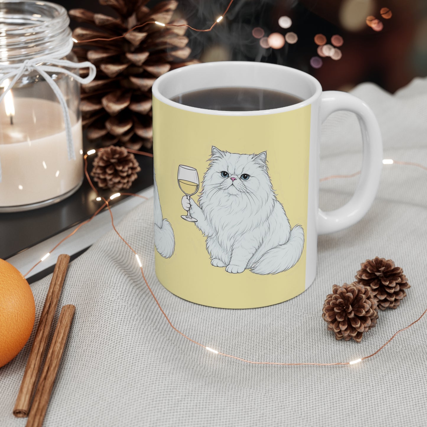 Persian Cat | Wine Mug | More Jam