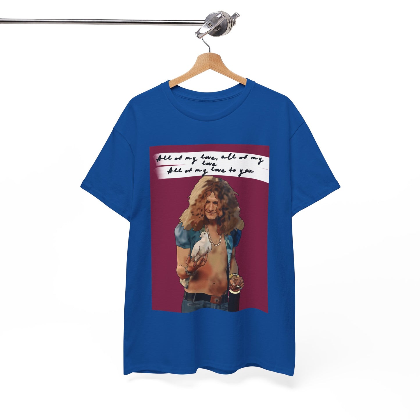 Robert Plant Led Zeppelin lyrics t shirt