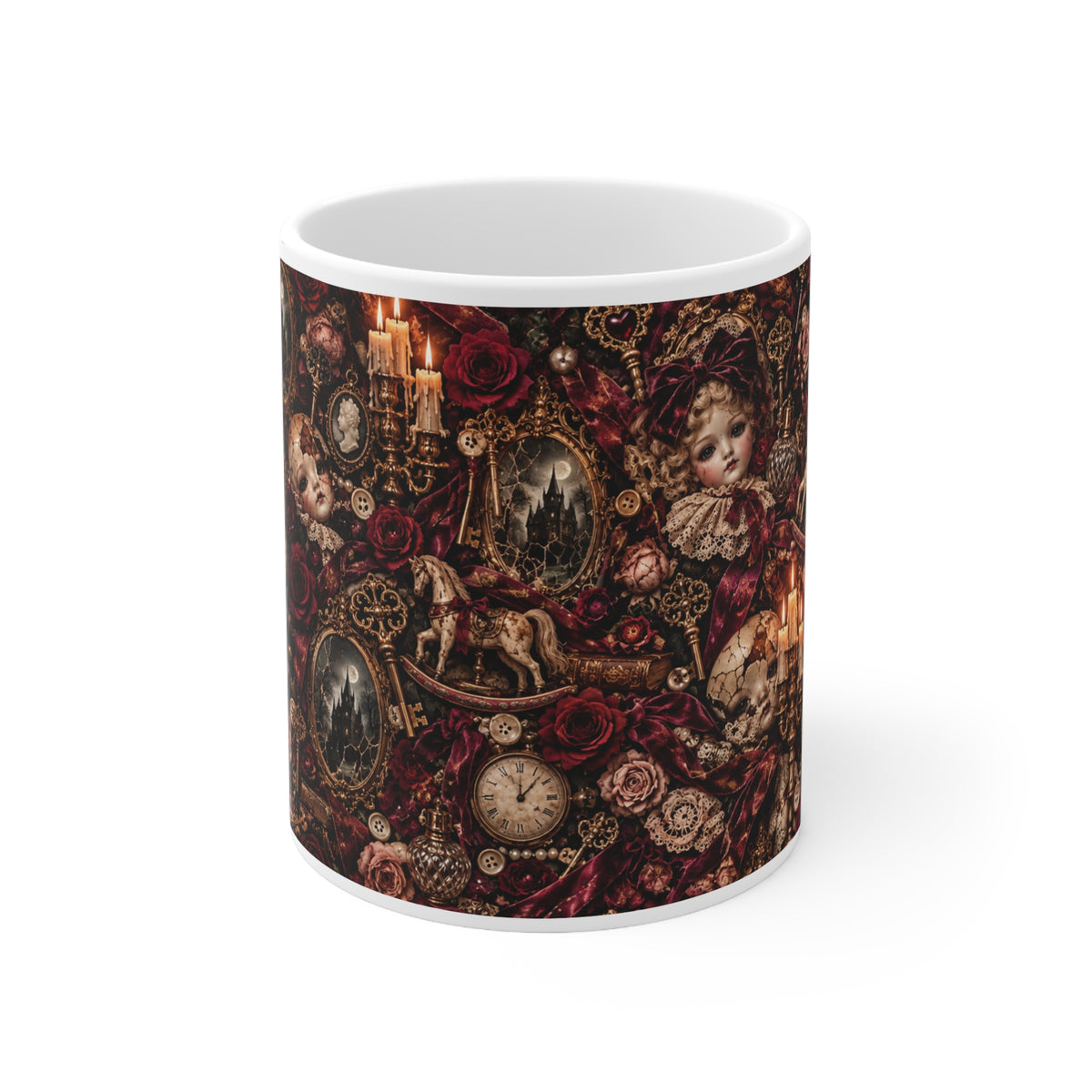 Victorian Doll | Gothic Pattern Mug | More Jam