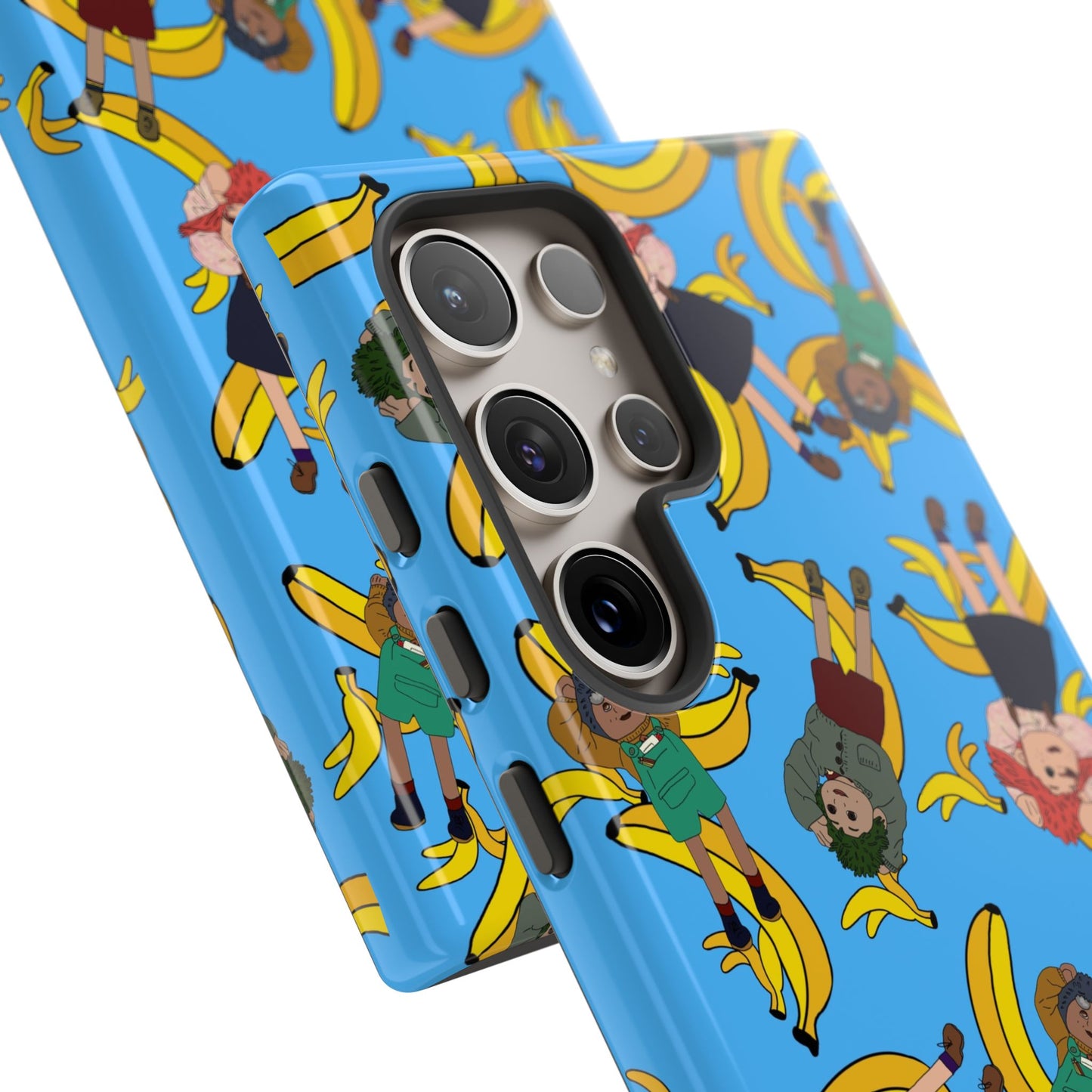 Banana Tots Pattern Phone Case — Cute Cartoon Phone Cover