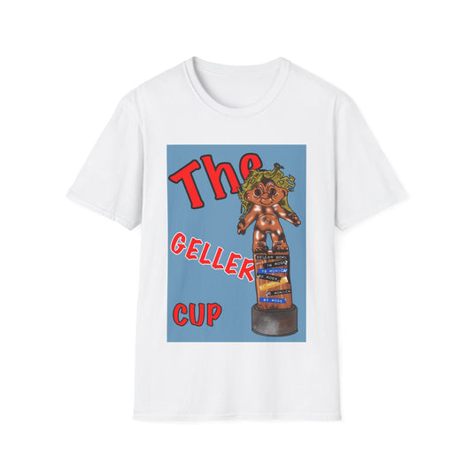 Friends TV Show Geller Cup T-Shirt — Retro Trophy Graphic Tee