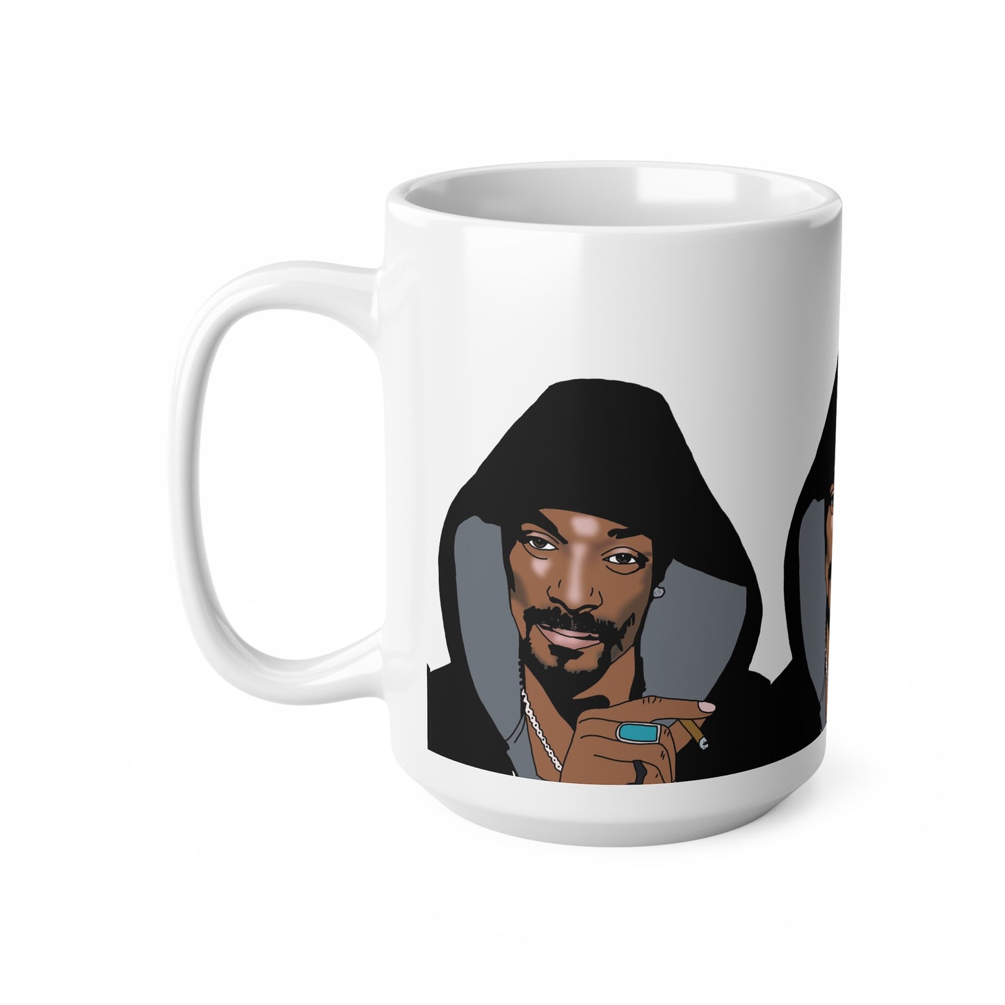 Hooded Snoop Ceramic Coffee Mug — 11oz/15oz