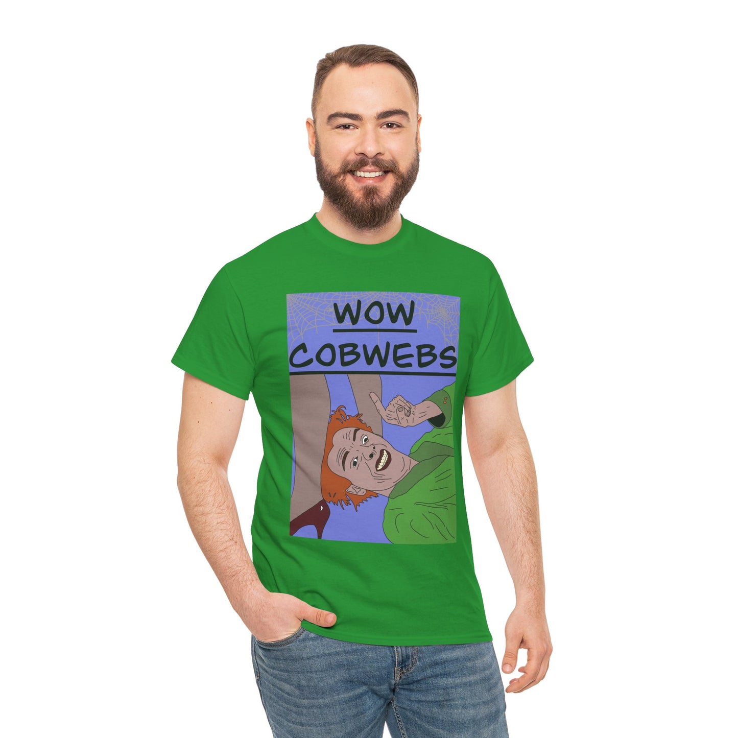 Drop Dead Fred T-Shirt — Funny "Wow Cobwebs" Retro Cartoon Tee
