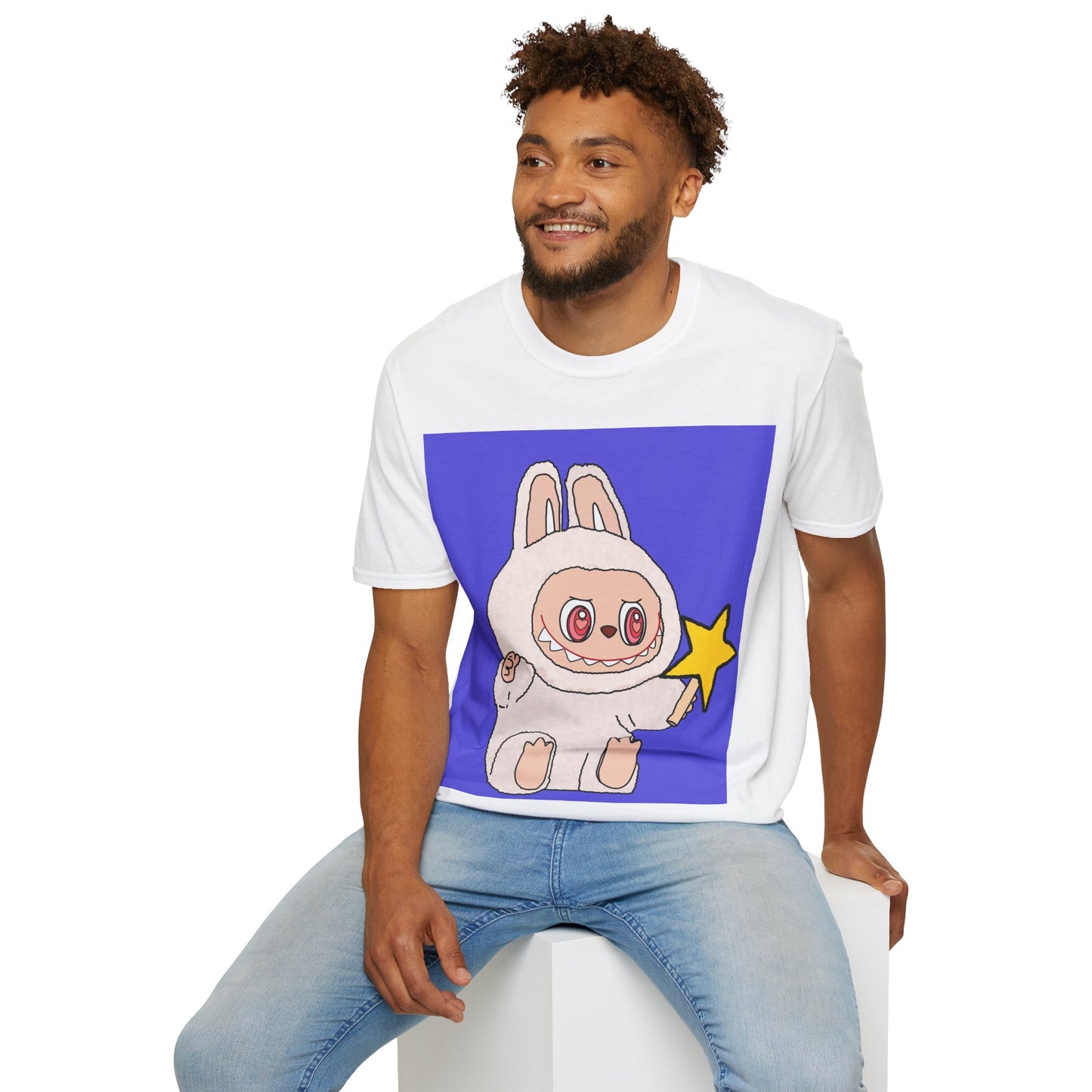 Cute Labubu T-Shirt — Magical Star Cartoon Tee