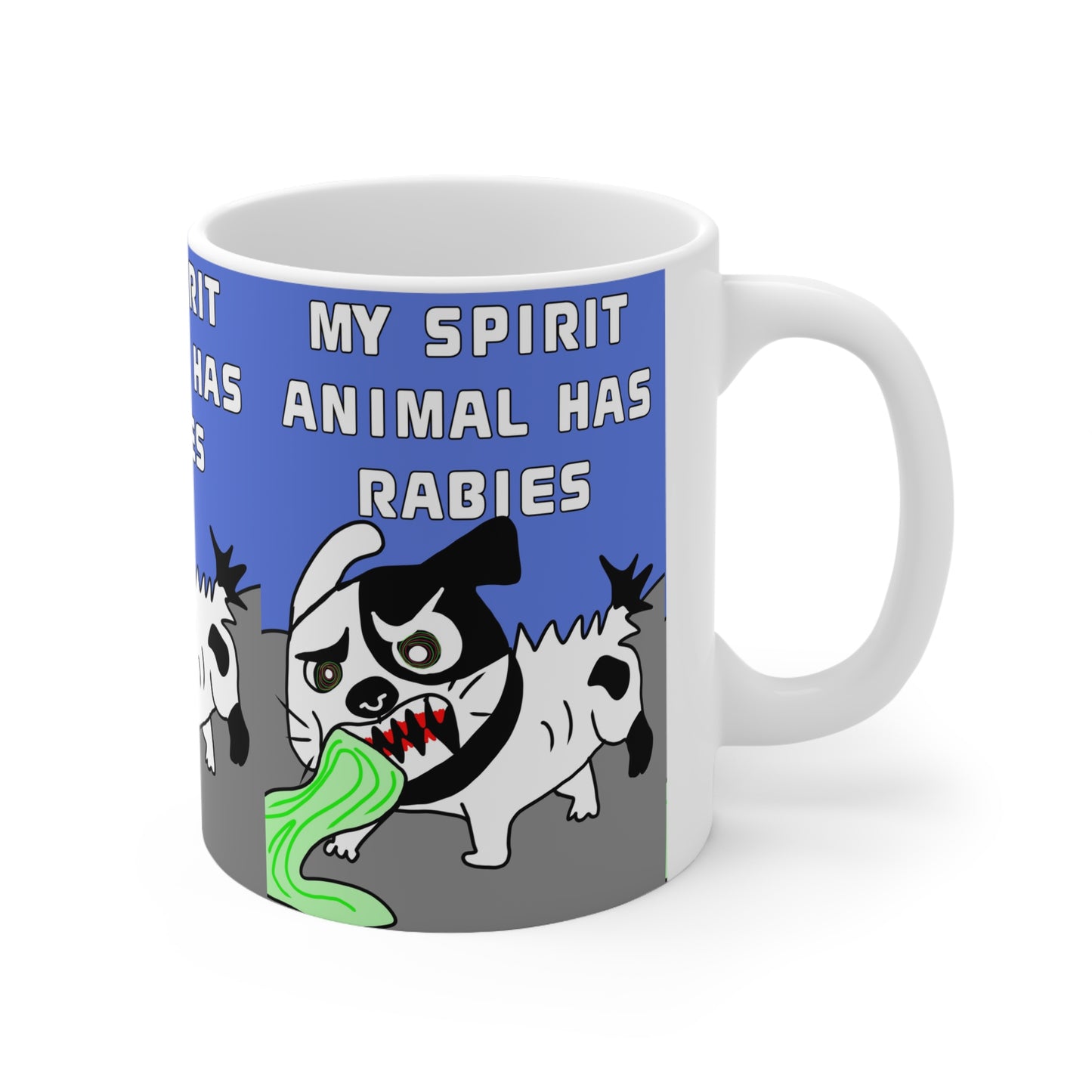 My Spirit Animal Has Rabies | Funny Dog Mug | More Jam