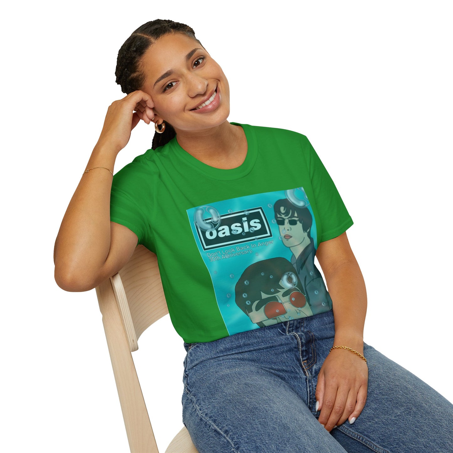Oasis Don’t Look Back In Anger 30th Anniversary T Shirt | More Jam