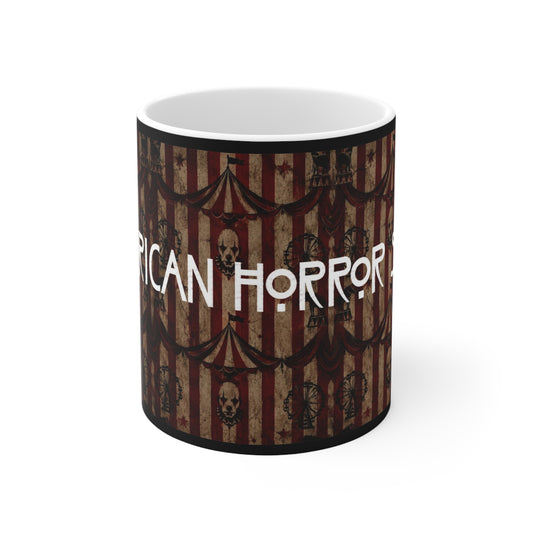American Horror Story Circus | Patterned Mug | More Jam
