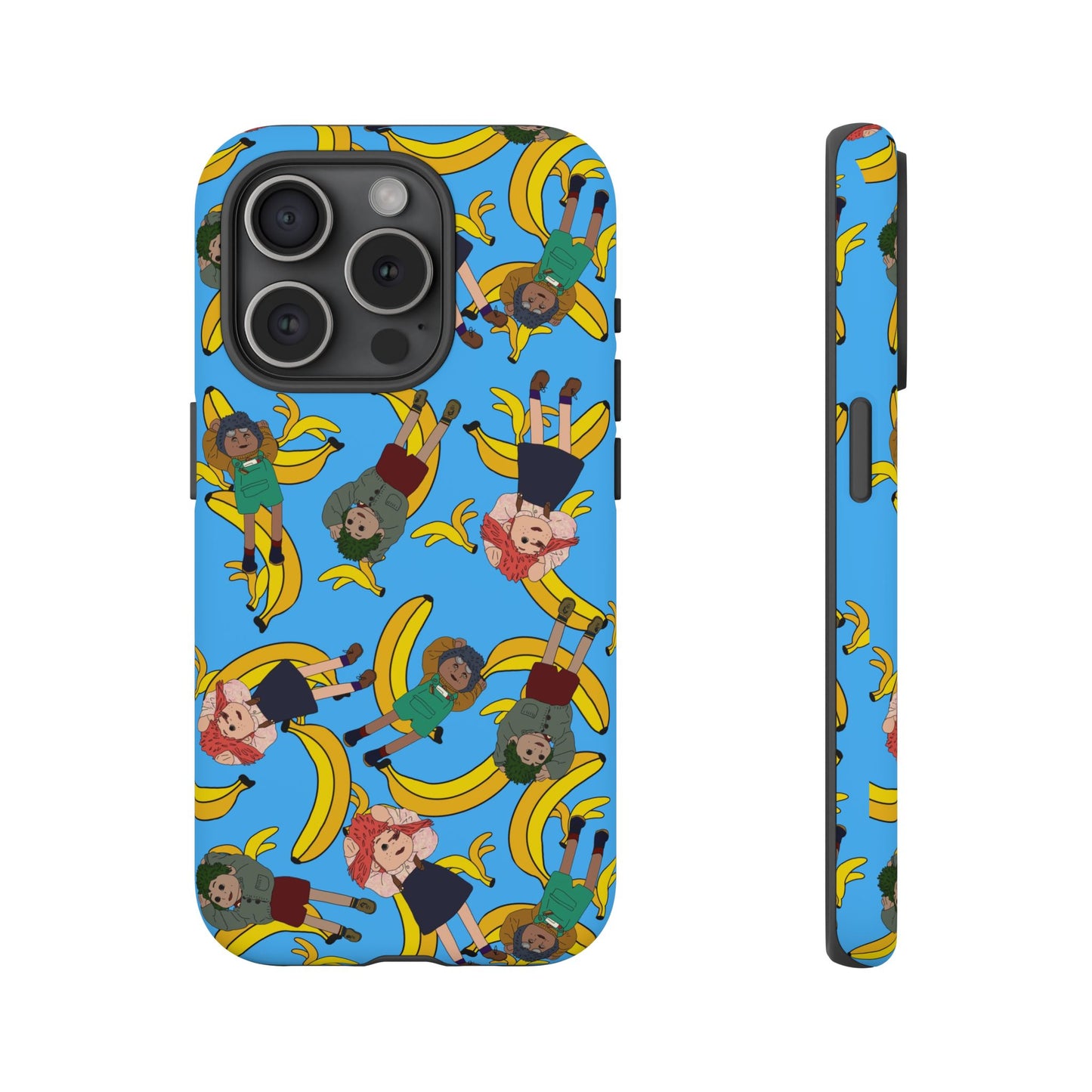 Banana Tots Pattern Phone Case — Cute Cartoon Phone Cover
