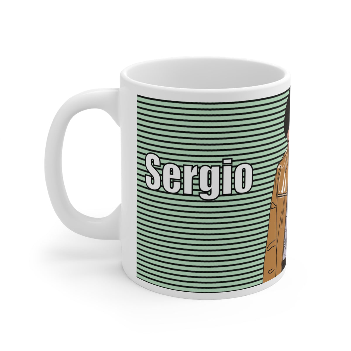 The Office David Brent Sergio Georgini Mug