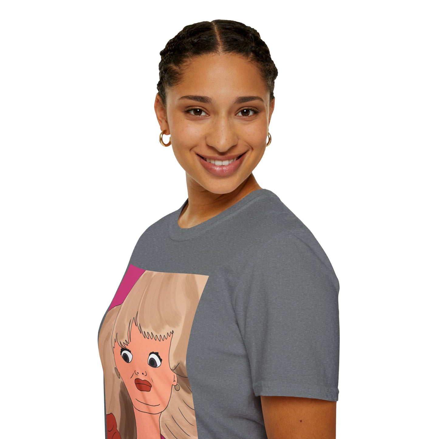 Ewww Retro Pop Art Doll Portrait T-Shirt