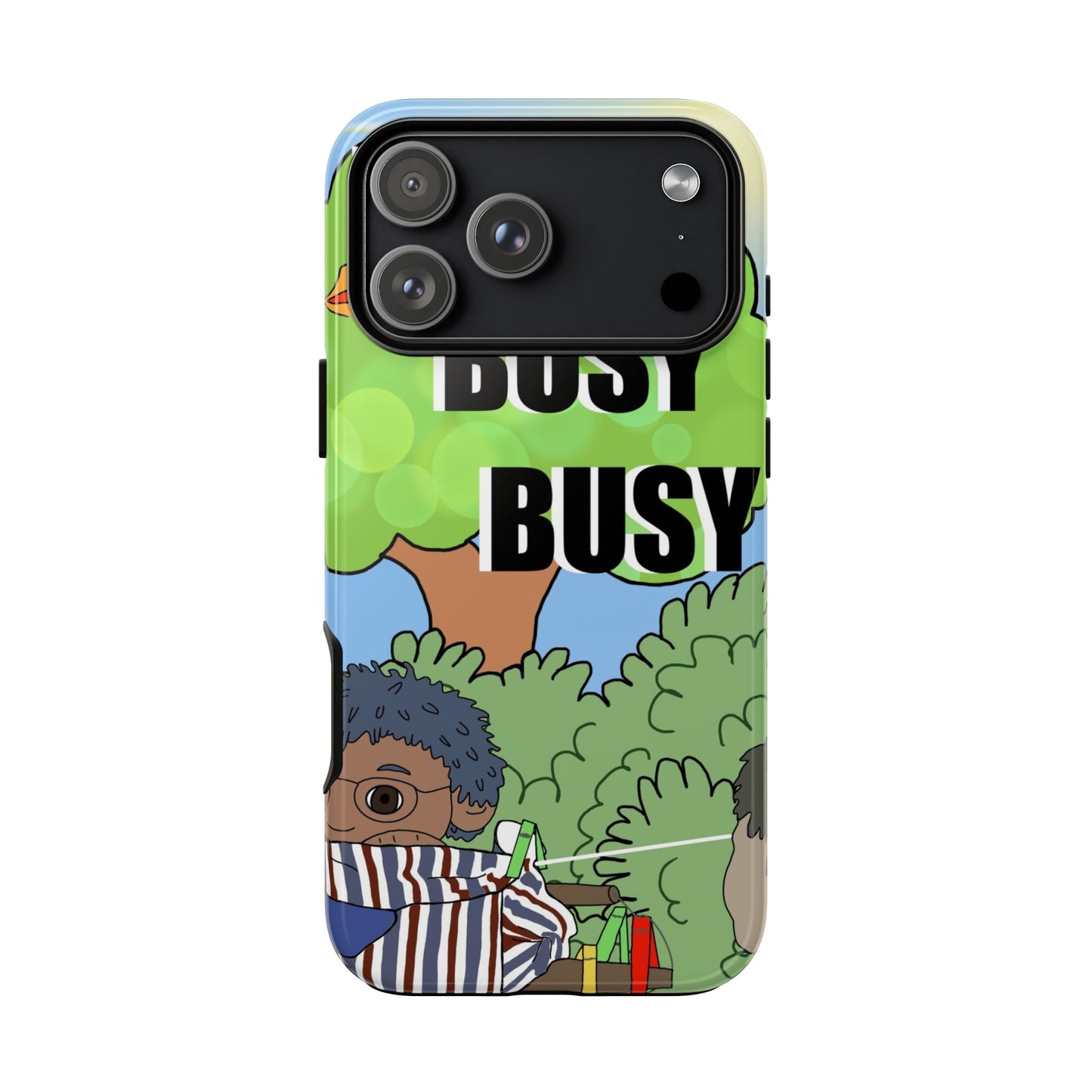 Phone Case — "Busy Busy Busy"