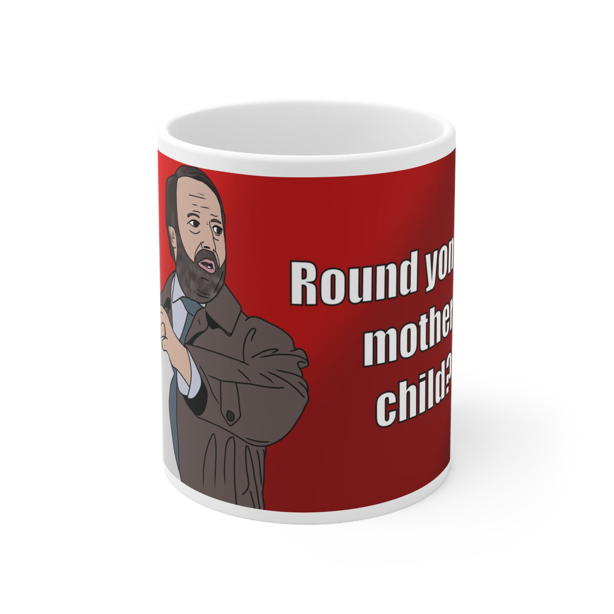 John Taylor Suspicious | Ludwig Christmas Mug | More Jam