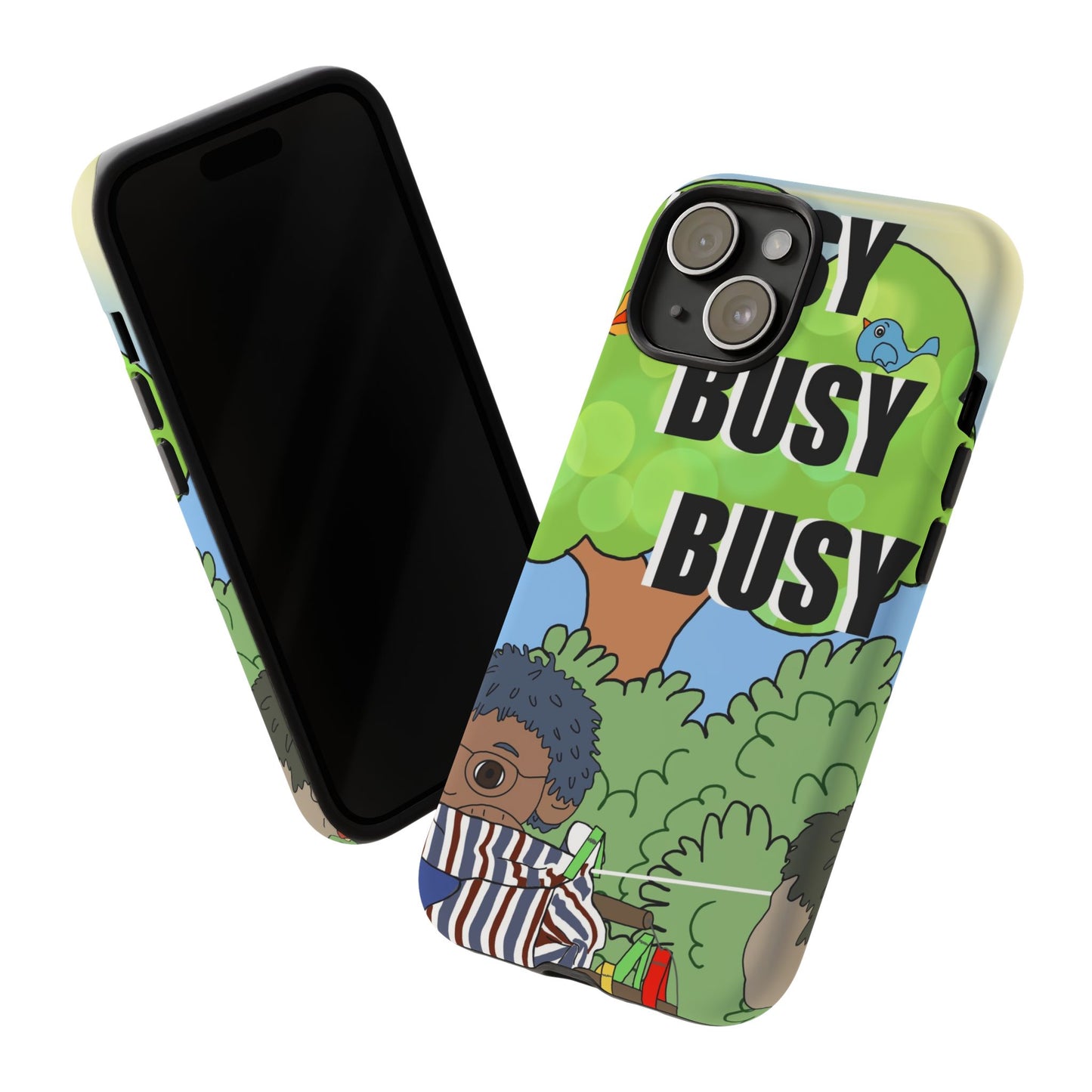 Phone Case — "Busy Busy Busy"
