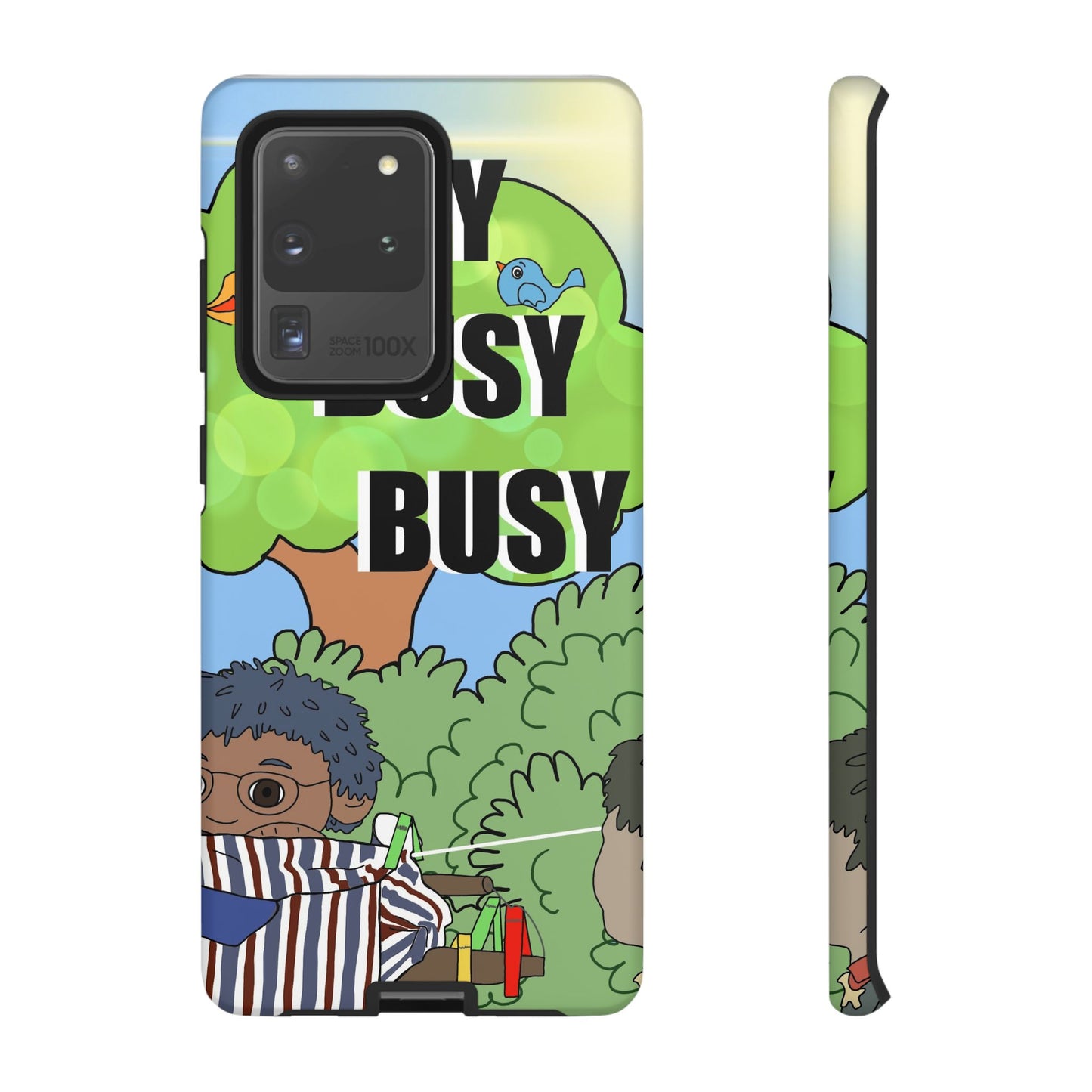 Phone Case — "Busy Busy Busy"