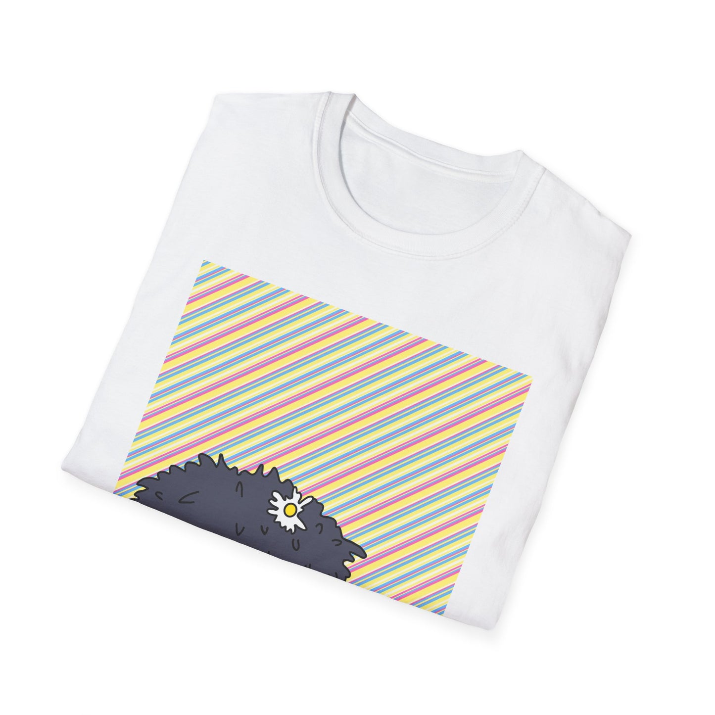 Retro T‑Shirt — Tom Sniffing Flowers Graphic Tee