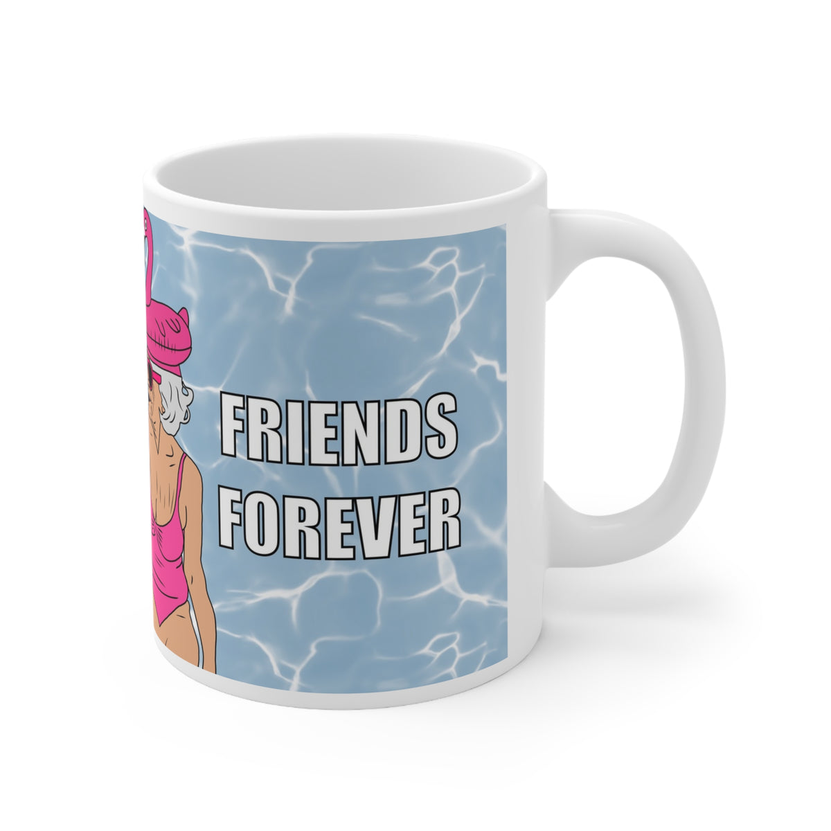Senile Together, Friends Forever Mug